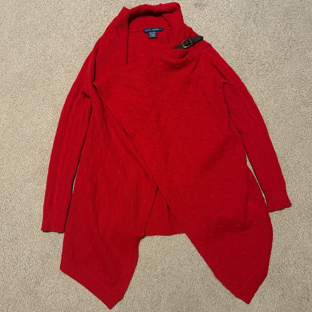 Ralph Lauren Red Women's Sweater